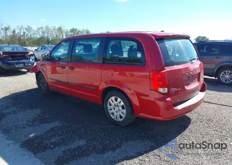 2015 Dodge Grand Caravan American Value Pkg from USA, damaged, VIN 2C4RDGBG5FR558357